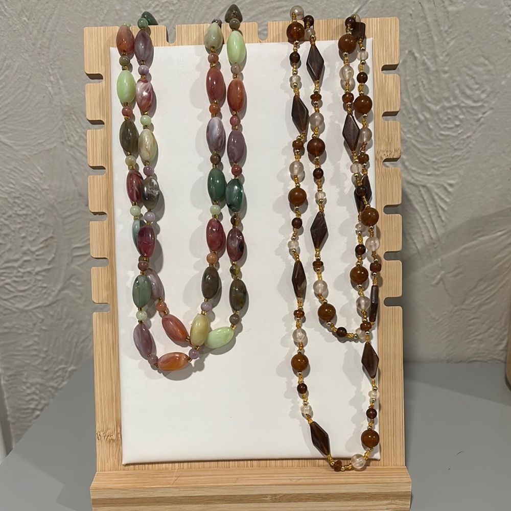 Multicolor Beaded Necklace Lot